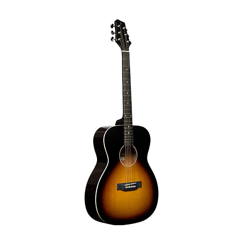 Акустическая гитара Stagg Auditorium Guitar with Basswood Top - Sunburst - SA35 A-VS