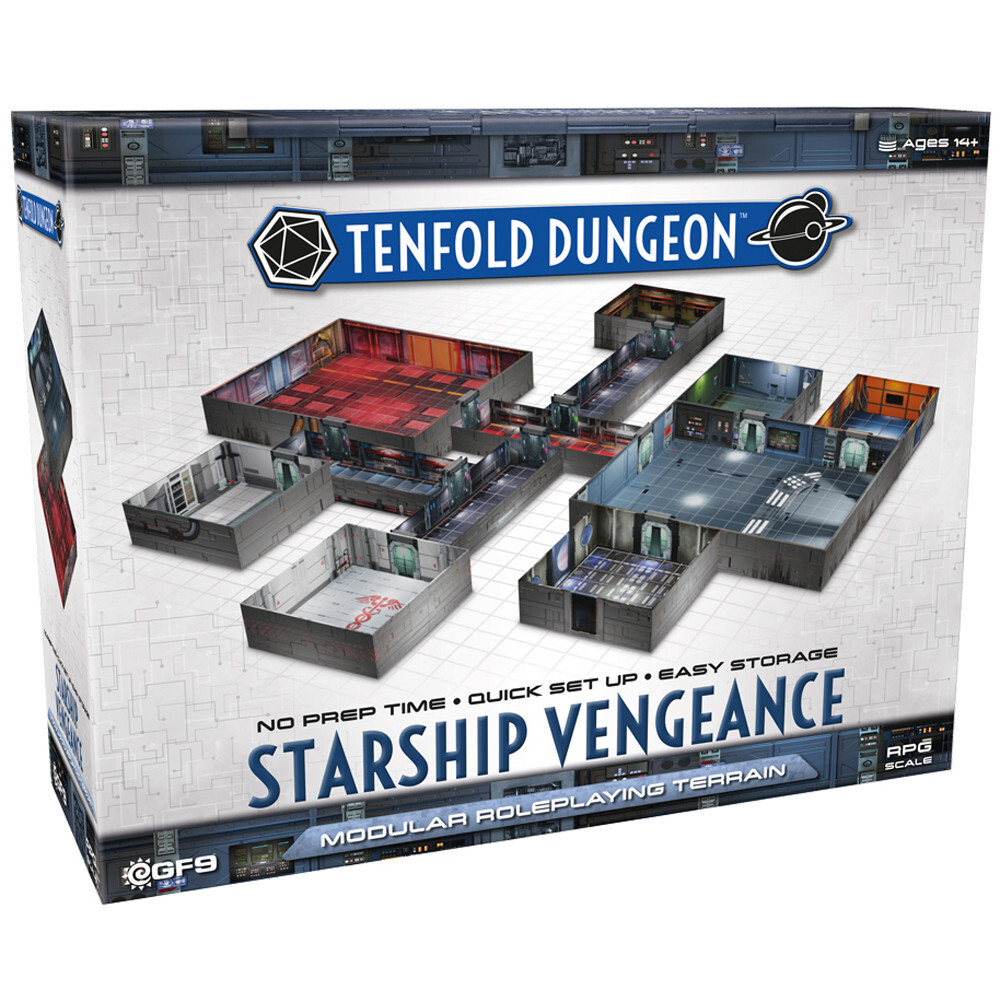 

Миниатюра Gale Force 9 Tenfold Dungeon: Starship Vengeance