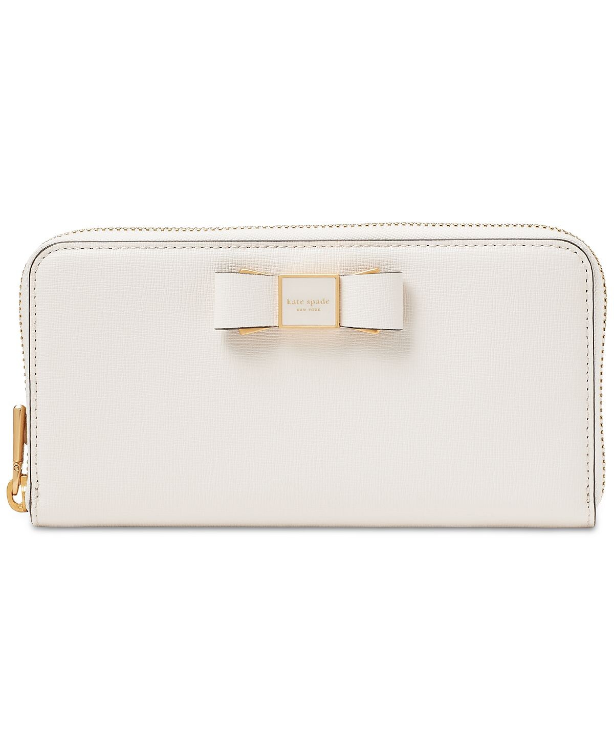 

Континентальный кошелек Morgan из сафьяновой кожи с украшением и бантом kate spade new york