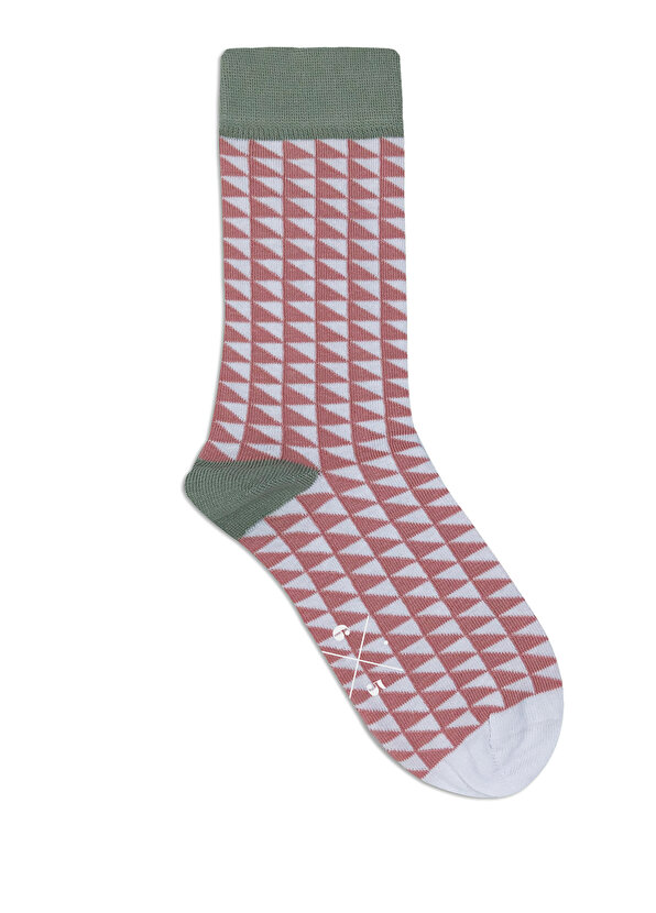 Женские носки розового цвета хаки 6x5