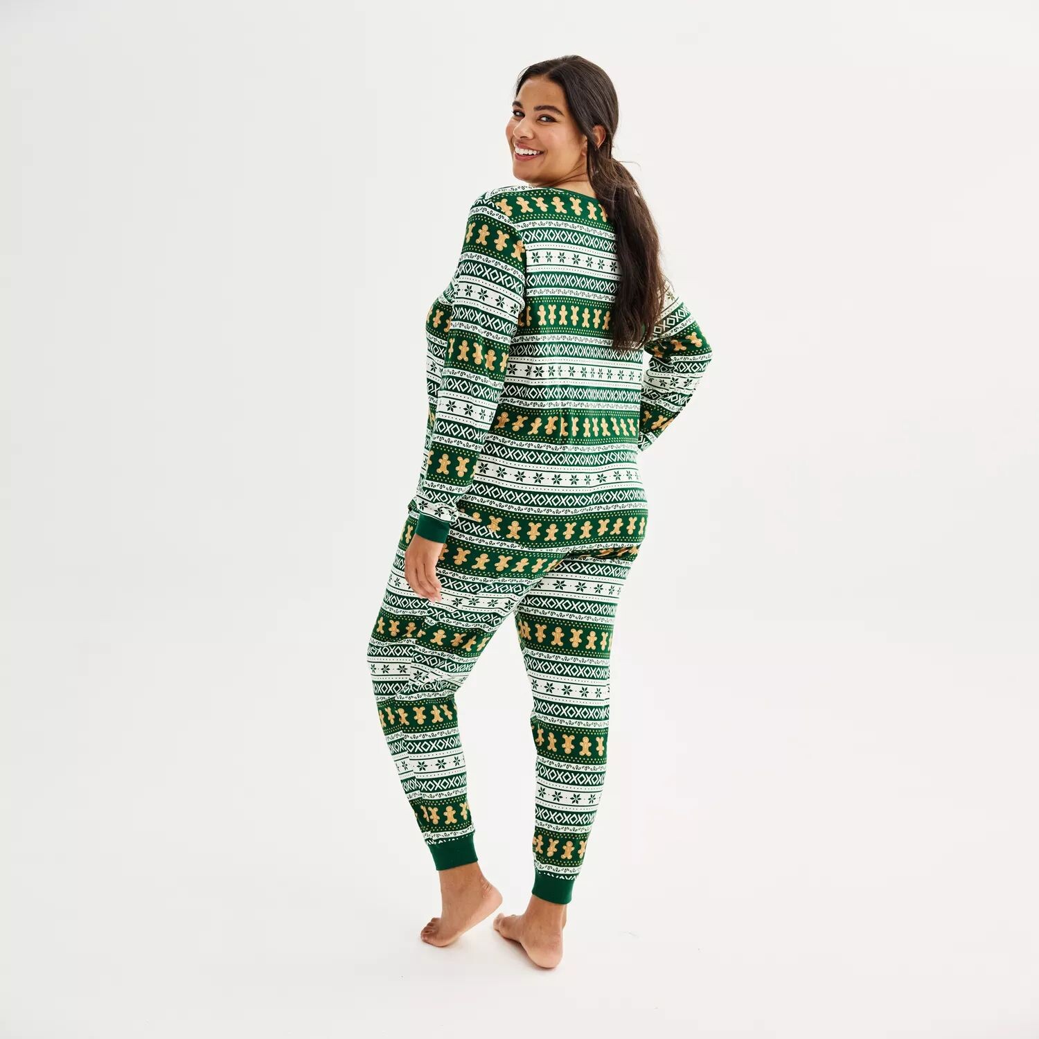 

Плюс размер LC Lauren Conrad Jammies For Your Families Пижамный комплект Fairisle с верхом и низом LC Lauren Conrad