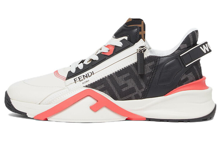 

Кроссовки Fendi Flow New Year Lunar, белый / черный / оранжевый