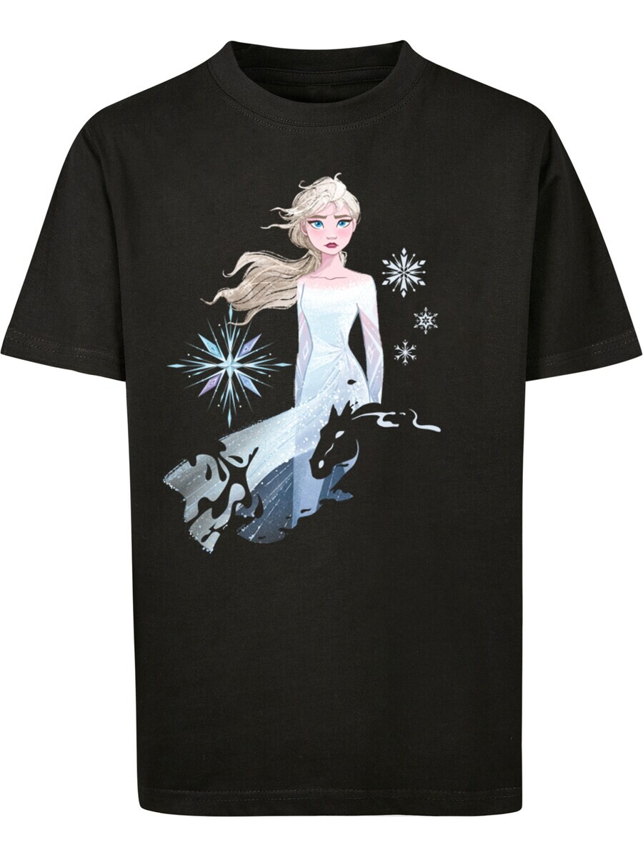 

Футболка F4NT4STIC Disney Frozen 2 Elsa Nokk Silhouette, черный