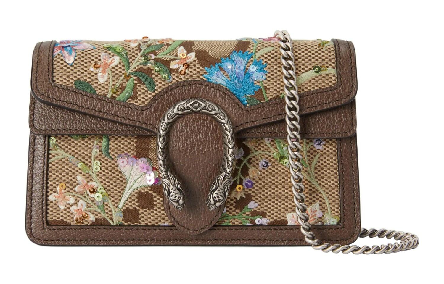 

Сумка GUCCI Dionysus на одно плечо, коричневый