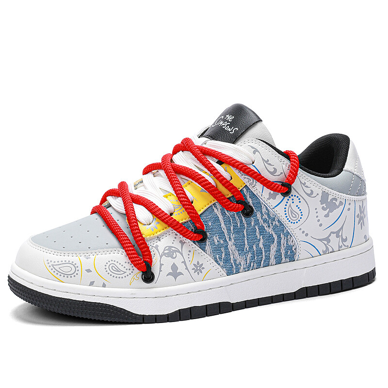 

Кроссовки The Simpsons Skateboarding Shoes Unisex Low-top, цвет Du Ruose