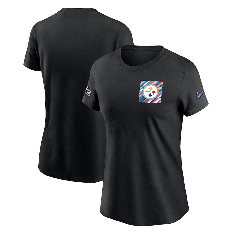 

Футболка с коротким рукавом Nike Pittsburgh Steelers, черный