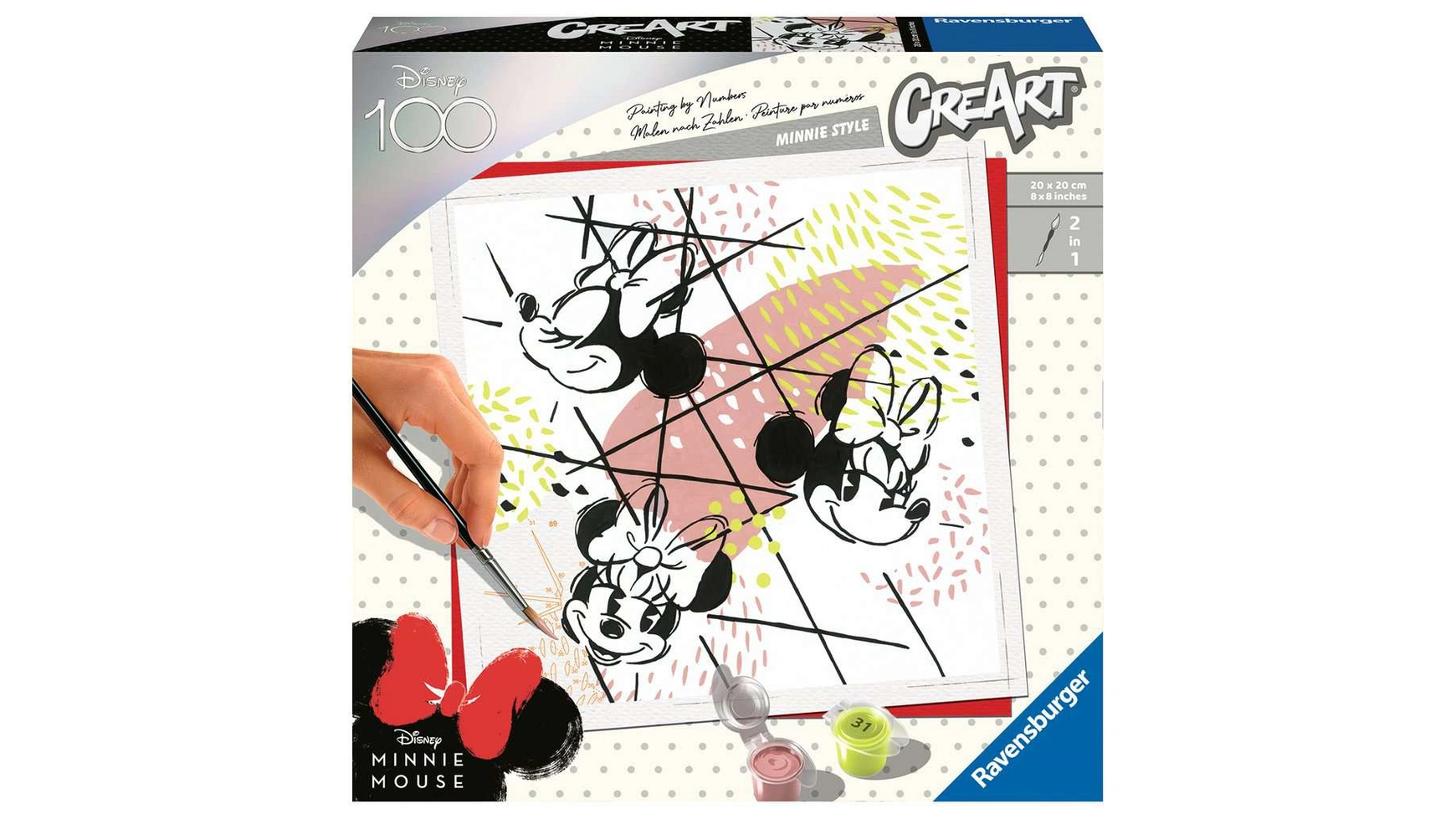 

Рисование по номерам стиль минни от 12 лет и старше Ravensburger Beschäftigung