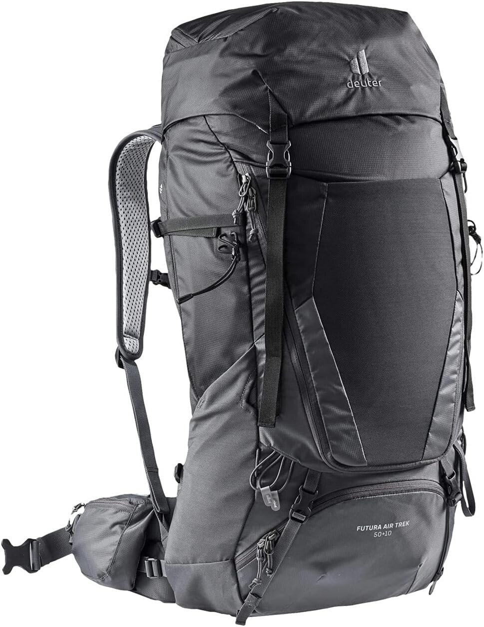 Рюкзак Futura Air Trek 50 + 10 Deuter, цвет Black/Graphite