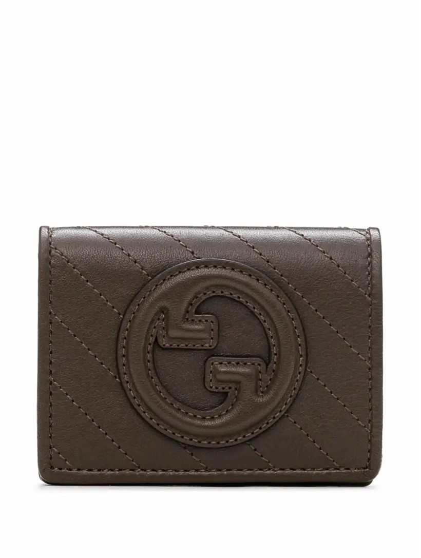 

Кожаное портмоне Gucci Blondie Gucci, коричневый