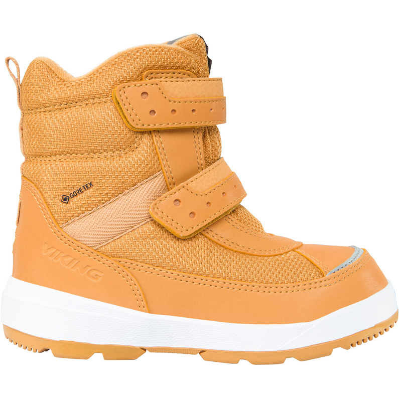 Детская обувь Play Reflex Warm GTX 2V Viking, желтый мужские осенне зимние теплые непромокаемые ботинки нескользящие безопасные рабочие ботинки до середины икры водонепроницаемая нескольз
