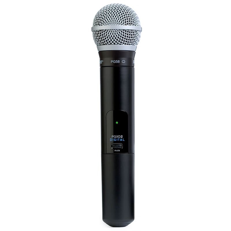 

Микрофон Shure PGXD2/PG58 Wireless Microphone Transmitter with PG58 (Band X8: 902 - 928 MHz)