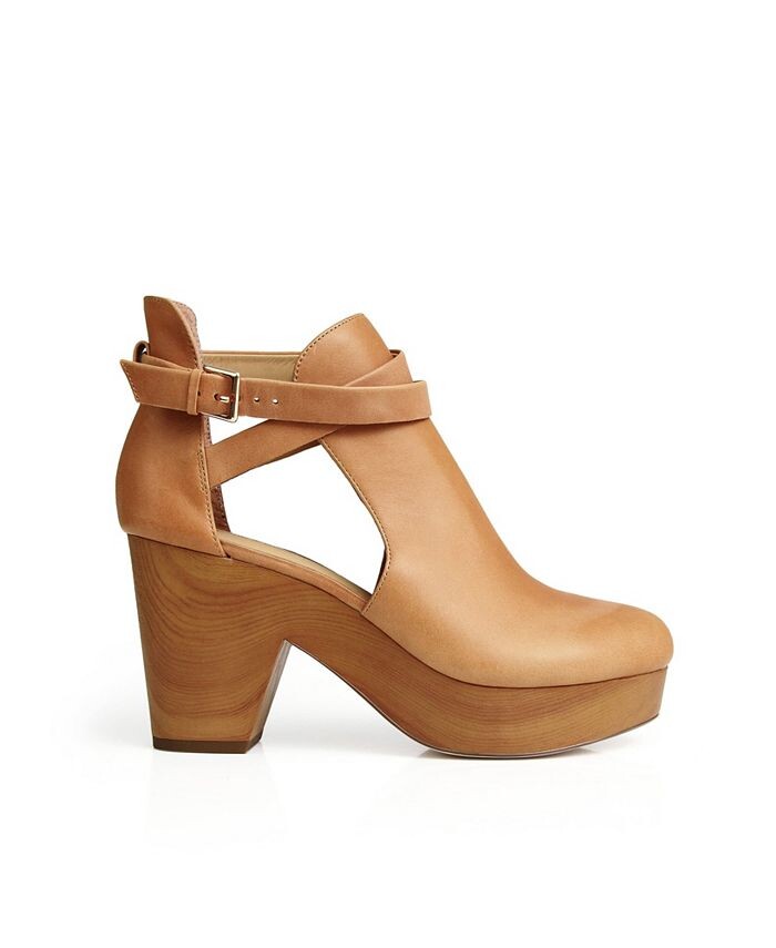 

Женские ботильоны Fearless Clog Belle & Bloom, коричневый/бежевый