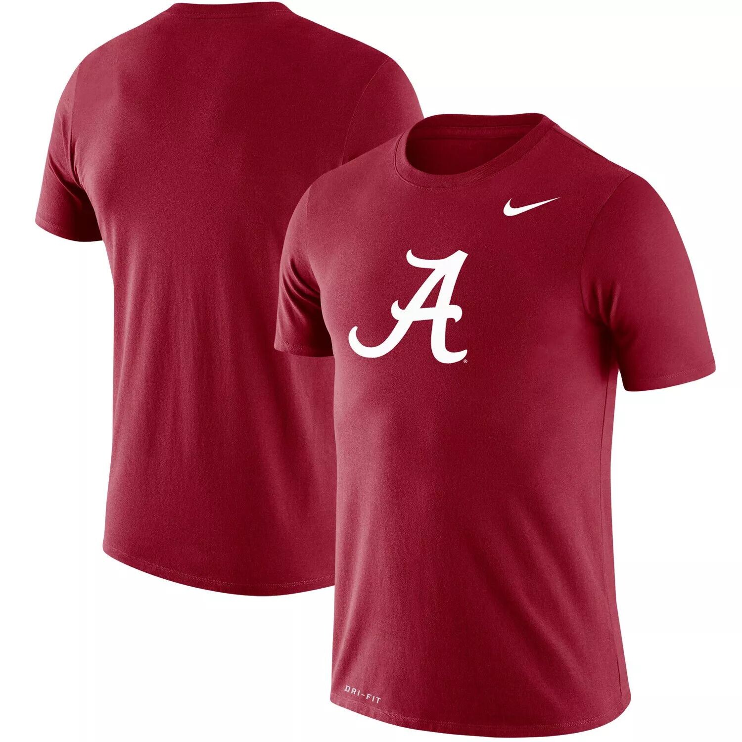 

Мужская футболка Crimson Alabama Crimson Tide Big & Tall Legend Primary с логотипом Performance Nike