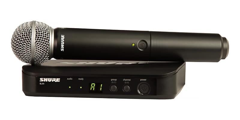 

Беспроводная система Shure BLX24 / SM58-H10