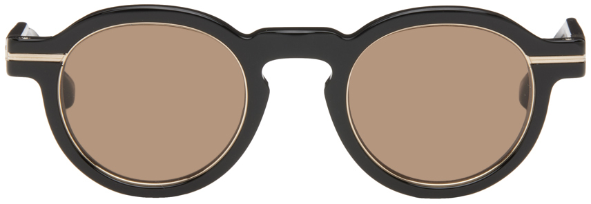 Черные солнцезащитные очки M2050 Matsuda, цвет Black