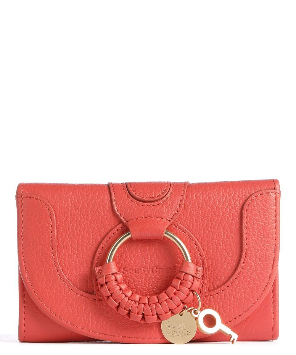 

Кошелек Hana из зерненой козьей кожи See By Chloé, оранжевый