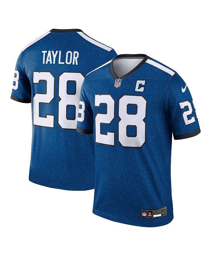 

Мужская майка Джонатана Тейлора Royal Indianapolis Colts Indiana Nights Alternate Legend Nike, синий