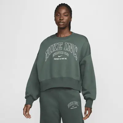 

Толстовка Nike Sportswear Phoenix Fleece, цвет Vintage Green