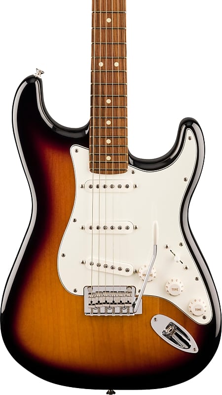 Электрогитара Fender Player Stratocaster, Pau Ferro Fingerboard, Anniversary 2-Color Sunburst