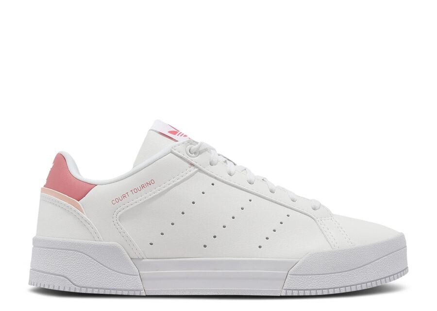 

Кроссовки adidas Court Tourino J, цвет White Hazy Rose