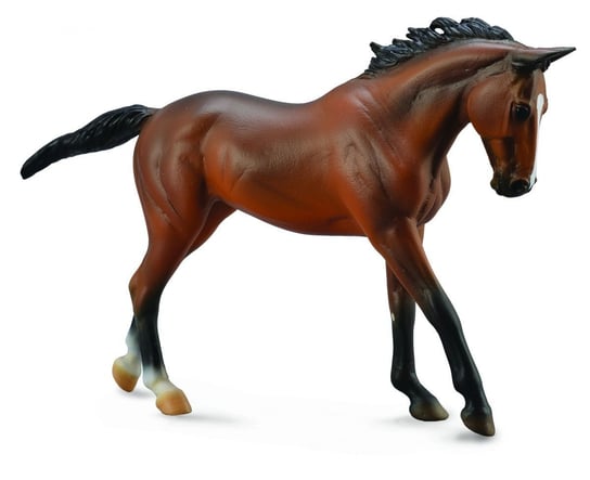 Collecta, статуэтка Гнедая чистокровная лошадь фигурка collecta чистокровная гнедая кобыла xl 88477b
