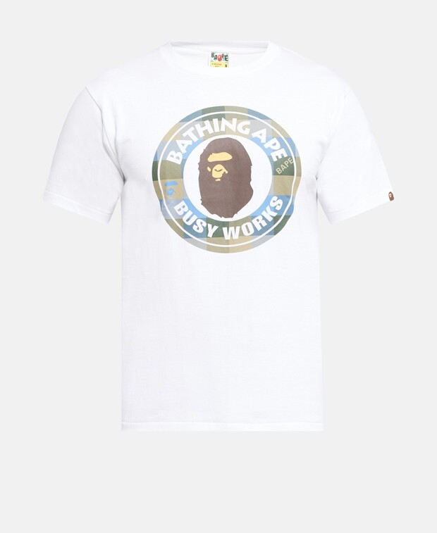 

Футболка A Bathing Ape, белый