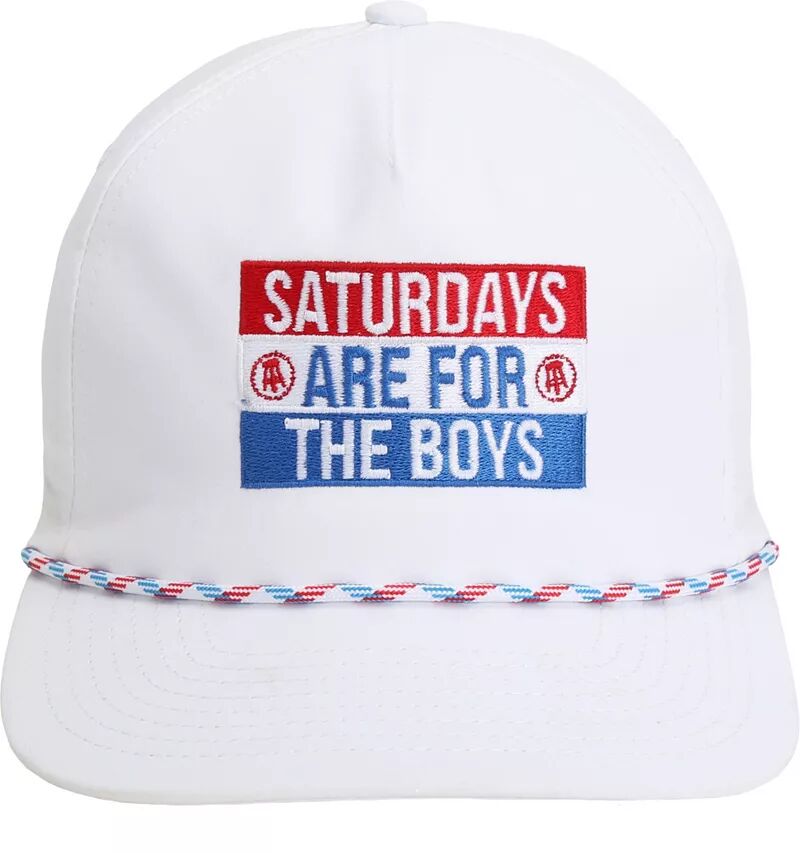 Мужская спортивная мужская шапка Barstool Sports Saturdays Is For The Boys Rope Snapback Golf Hat, мультиколор