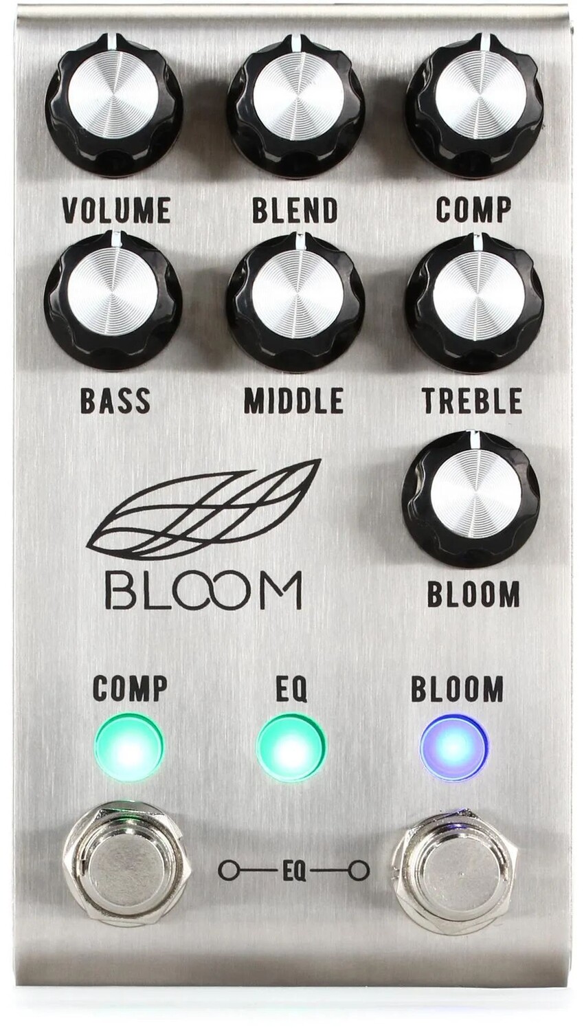 

Оптический компрессор/эквалайзер/педаль усиления Jackson Audio Bloom — нержавеющая сталь