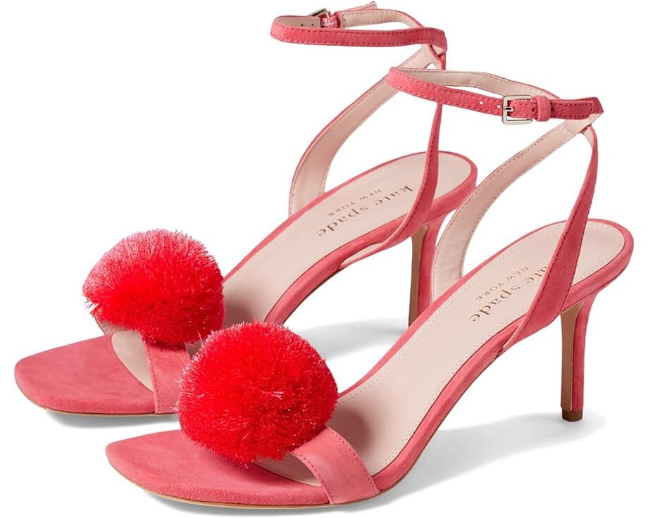 

Туфли Kate Spade New York Amour Pom Sandal, цвет Pink Peppercorn