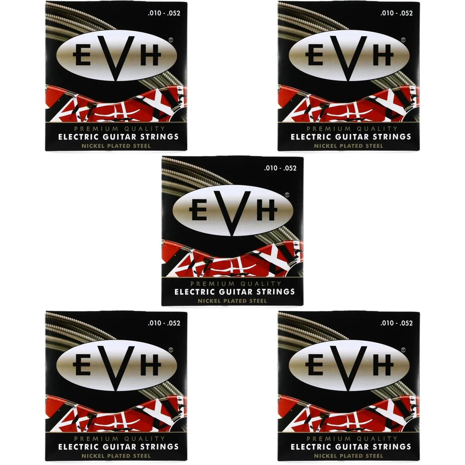 

Струны для электрогитары EVH Premium — .010–.052 (5 шт. в упаковке)