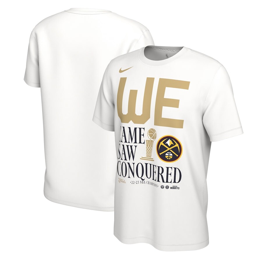 

Футболка с коротким рукавом Nike Denver Nuggets, белый
