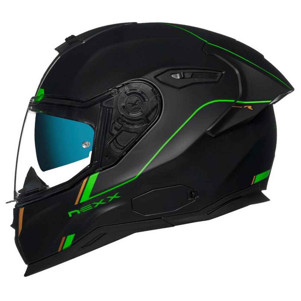 

Шлем полнолицевой Nexx SX.100R Frenetic, черный