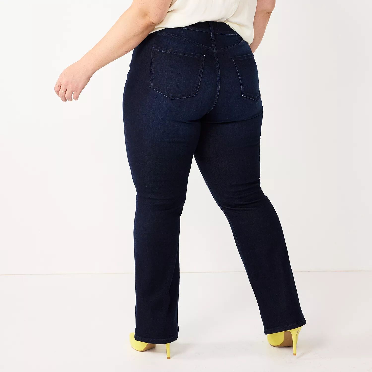 

Джинсы Bootcut размера плюс с высокой посадкой Nine West Nine West