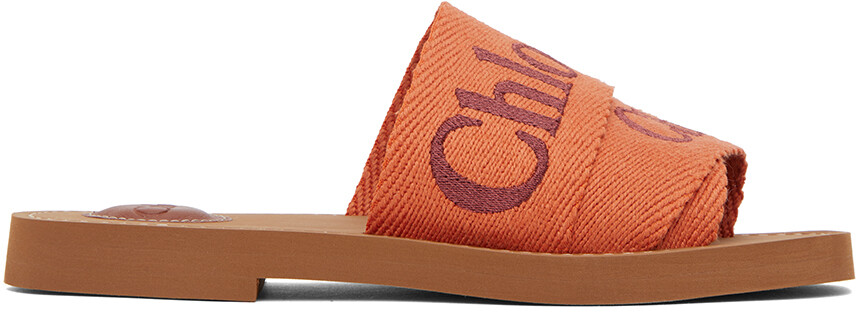 

Мюли Chloe Orange Woody