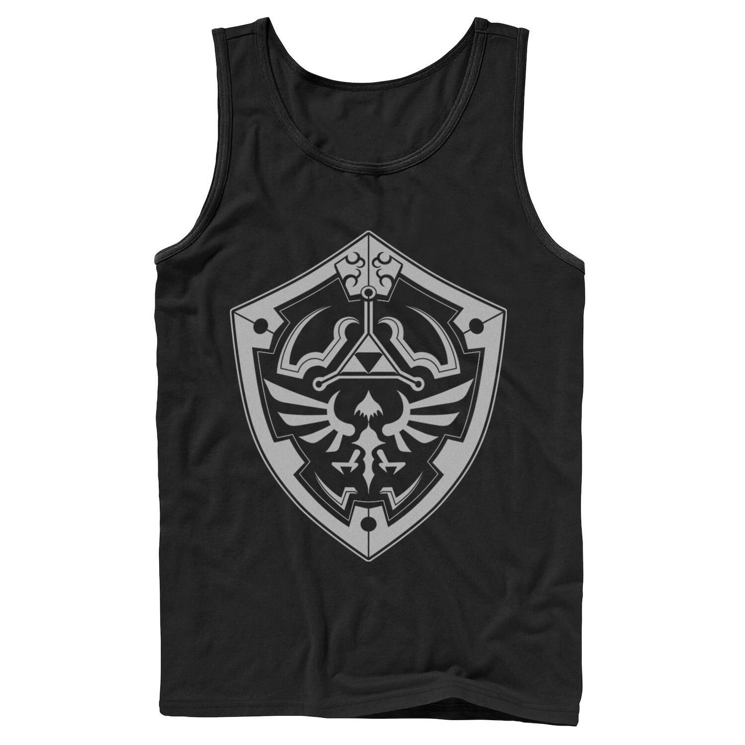 

Мужская майка Hylian Shield Silver в тон Nintendo Zelda Licensed Character