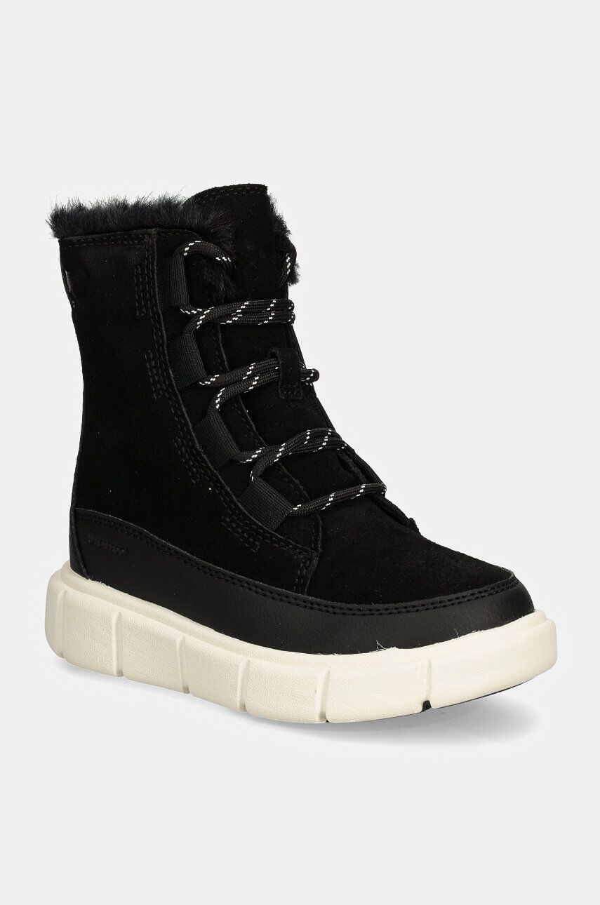 

Зимние замшевые туфли Sorel для мальчиков CHILDRENS SOREL EXPL, черный