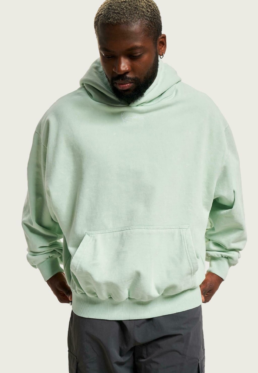 

Толстовка SMALL SIGNATURE OS HEAVY Karl Kani, светлый мятный