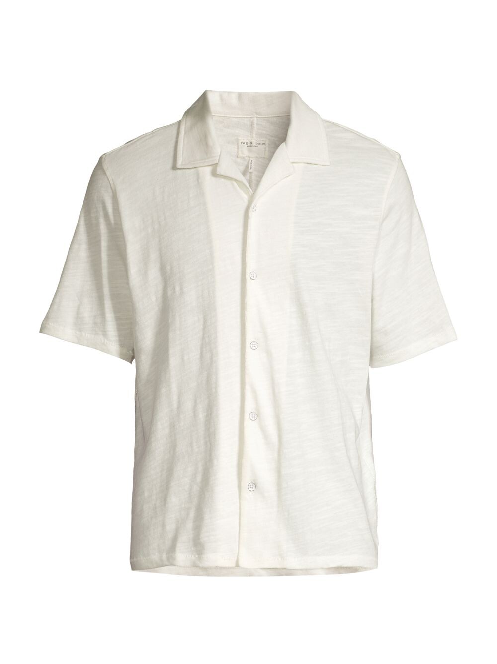 

Рубашка Flame Avery Camp rag & bone, слоновая кость