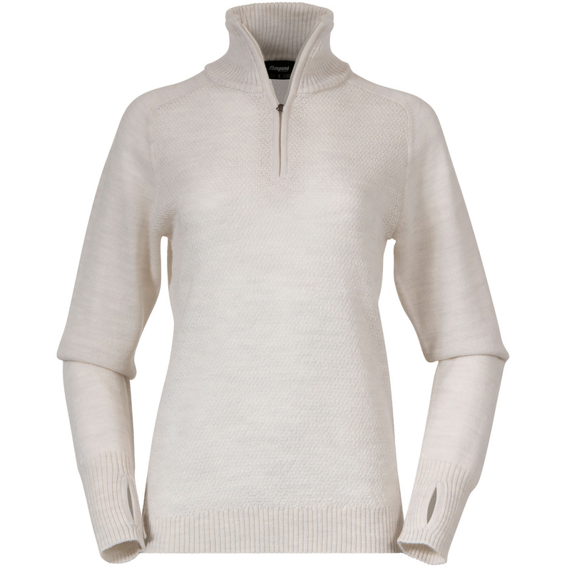 Женский легкий свитер Ulriken из мериносовой ткани Bergans, белый