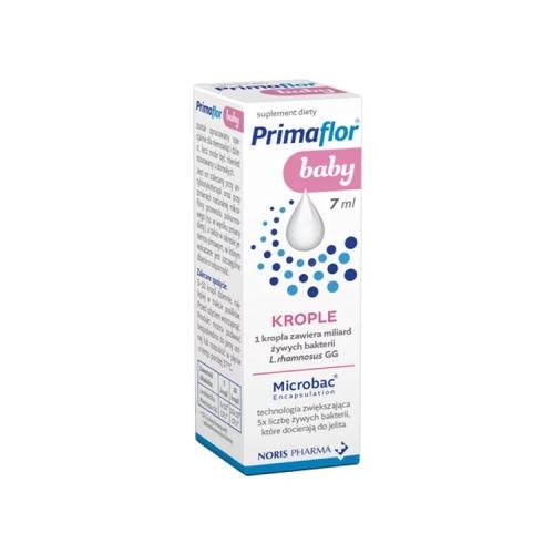 Noris Pharma, Primaflor Baby, пробиотические капли для детей, 7 мл