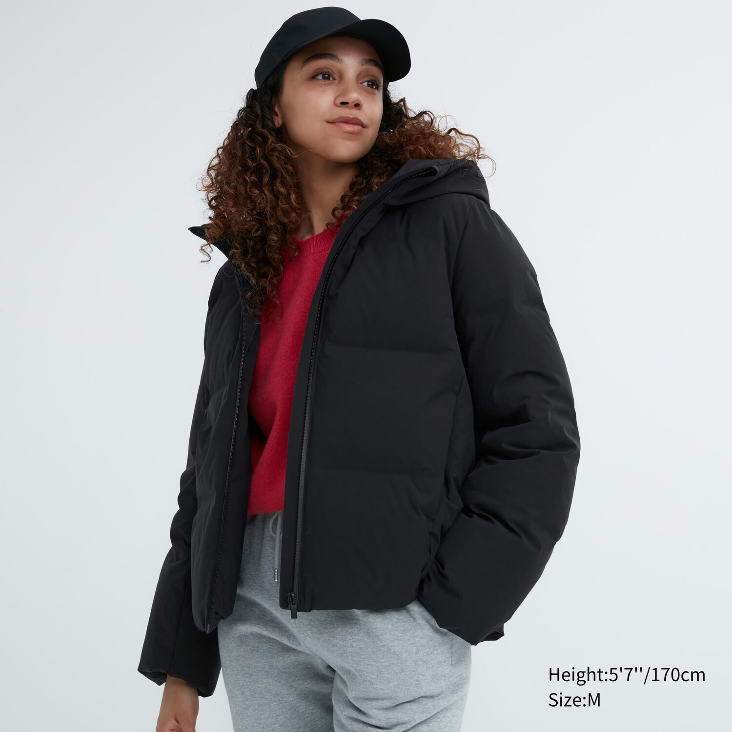 

Пальто UNIQLO пуховое, черный