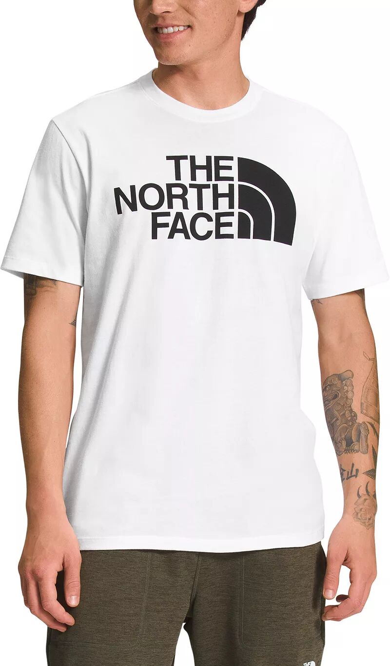 цена Мужская футболка с коротким рукавом и полукупольным рисунком The North Face