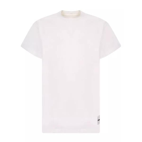 

Футболка recycled organic cotton t-shirt Jil Sander, белый