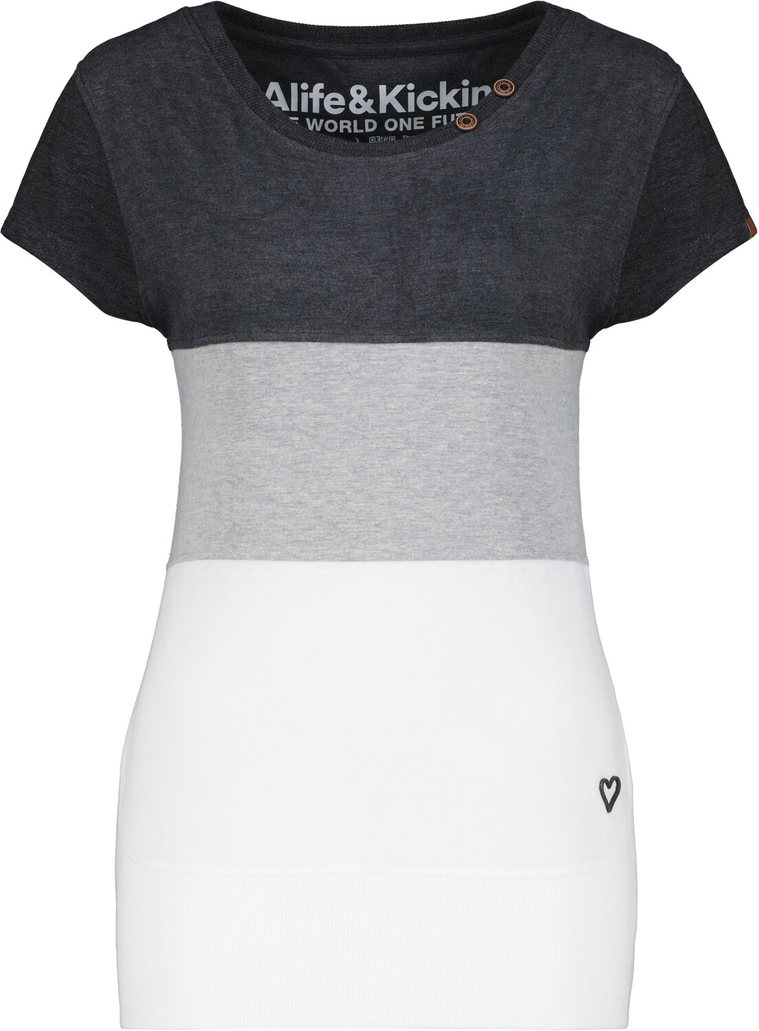 

Футболка alife and kickin, CoriAK A, цвет cloudy melange