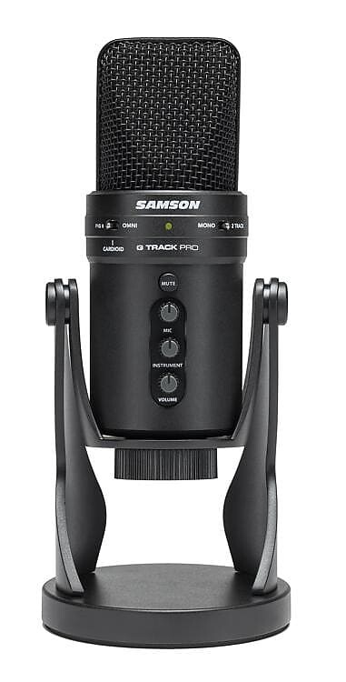 

Конденсаторный микрофон Samson G-Track Pro USB Condenser Microphone