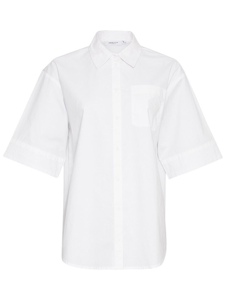 

Блуза MOSS COPENHAGEN Shirt Lynella Cenilla, белый
