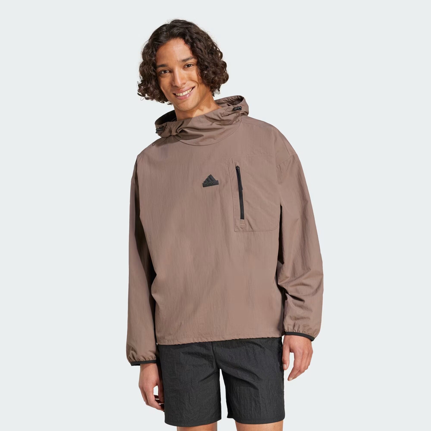 

Тканая толстовка City Escape Adidas, цвет Earth Strata