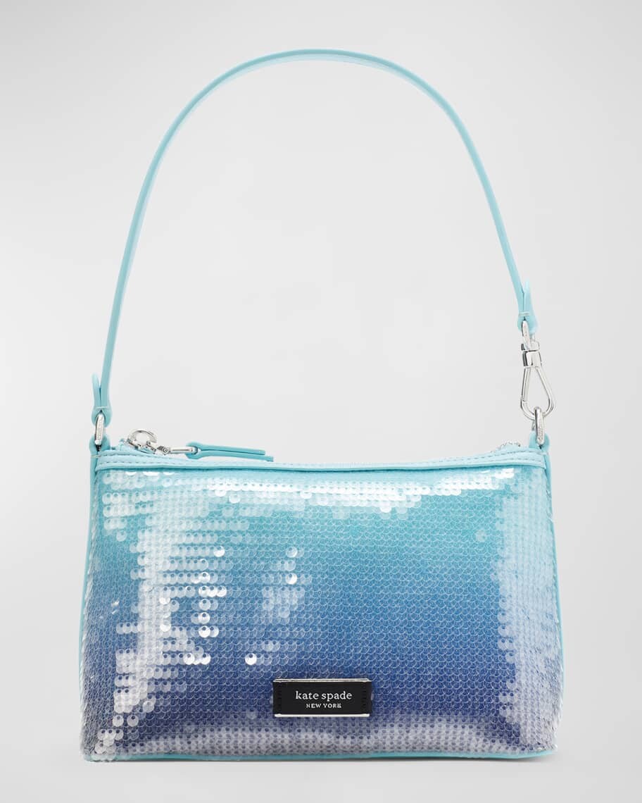 

Сумка на плечо Lulu с пайетками East-West Pochette kate spade new york