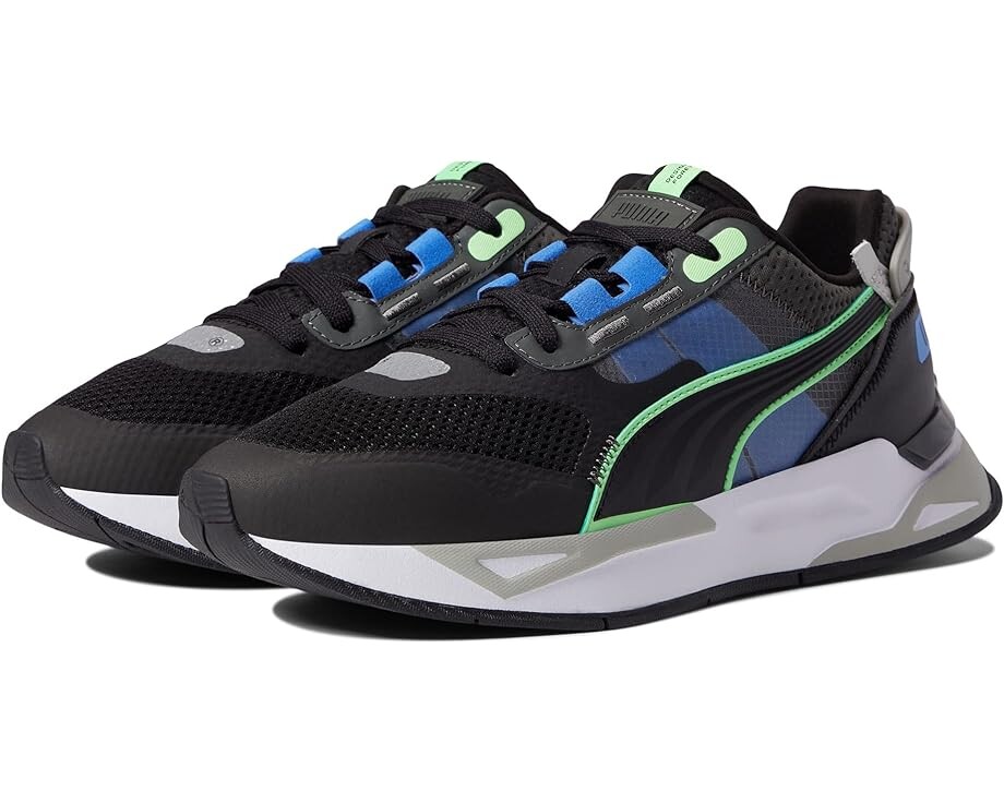 

Кроссовки PUMA Mirage Sport Tech, цвет Dark Shadow/Puma Black/Elektro Green