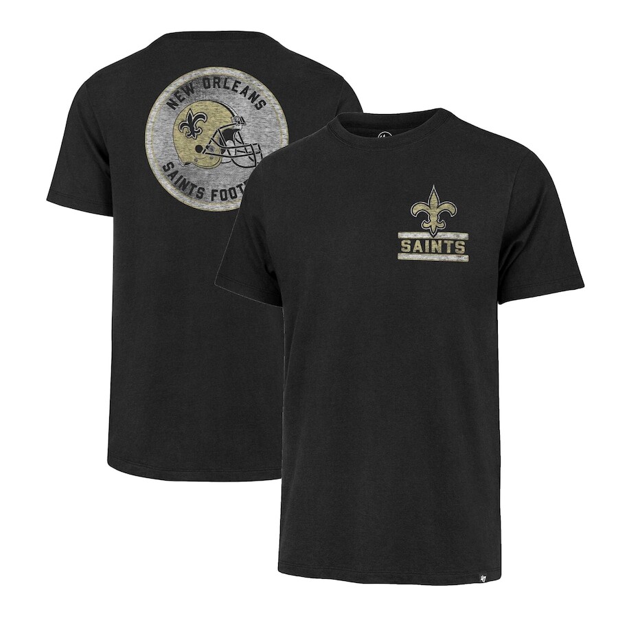 

Футболка с коротким рукавом 47 New Orleans Saints, черный